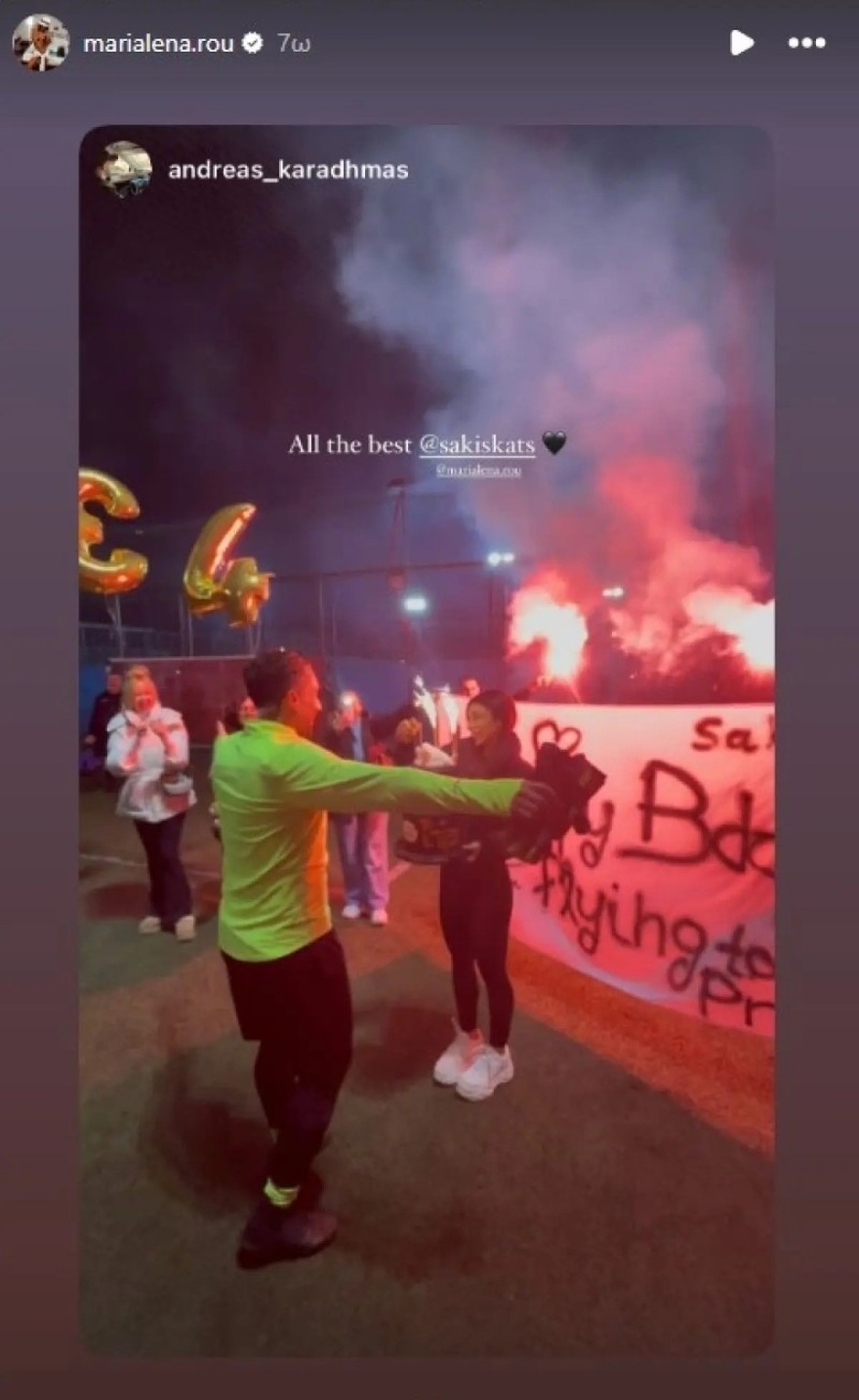 Πετάει στα σύννεφα ο Σάκης Κατσούλης με την έκπληξη της Μαριαλένας Ρουμελιώτη μετά από 6 χρόνια σχέσης