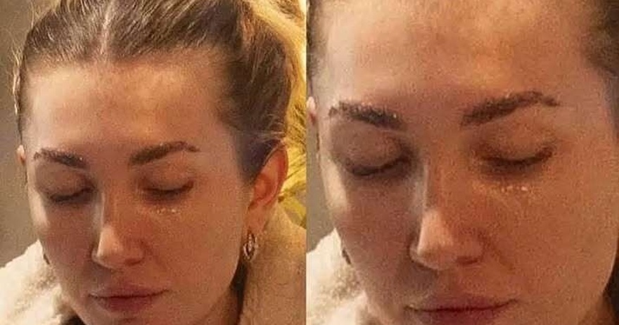 Με δάκρυα στα μάτια η σύντροφος του γνωστού τραγουδιστή στην πρώτη της δημόσια εμφάνιση μετά την κηδεία του