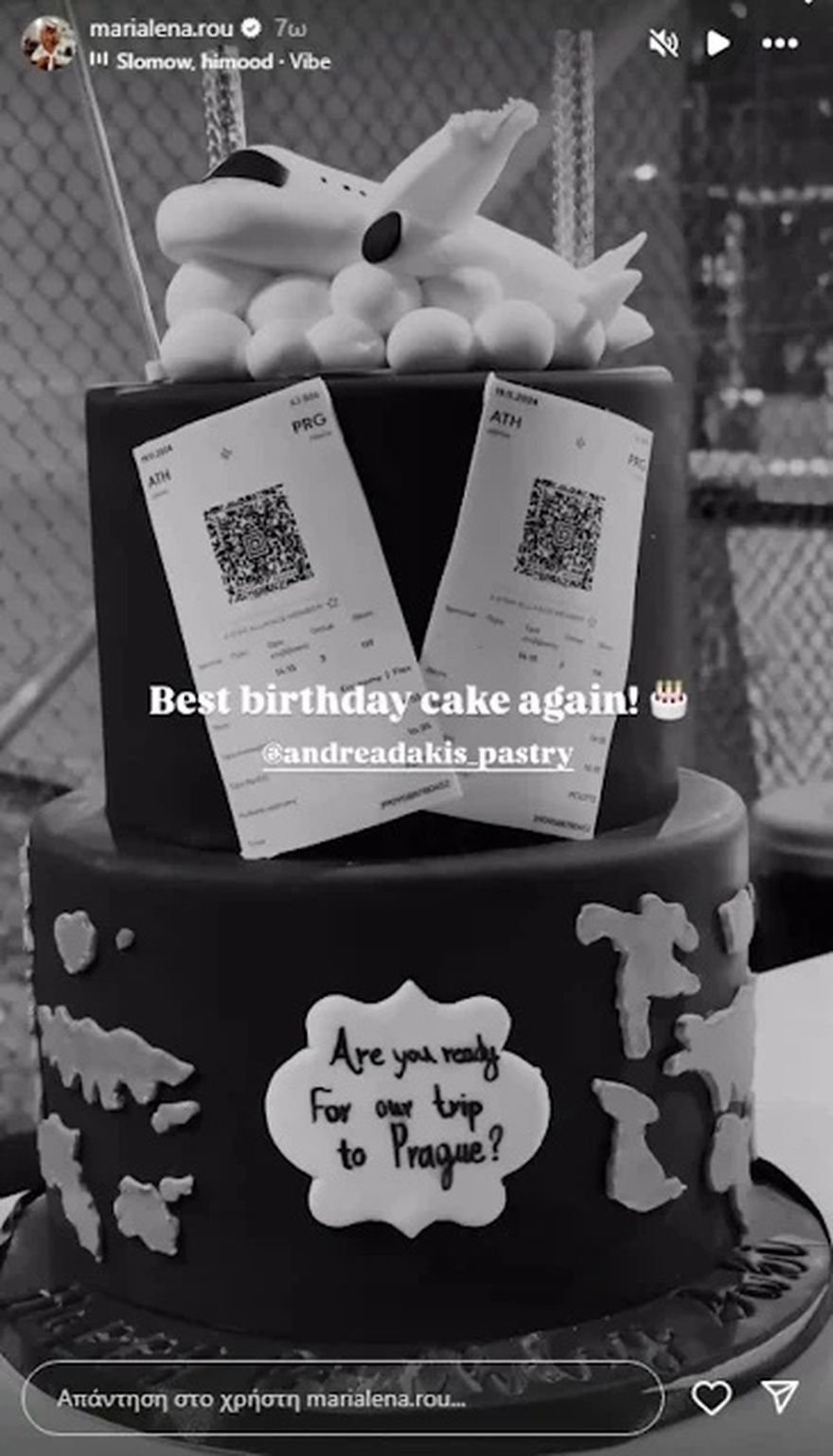 Πετάει στα σύννεφα ο Σάκης Κατσούλης: Η έκπληξη της Μαριαλένας Ρουμελιώτη μετά από 6 χρόνια σχέσης στα γενέθλια του