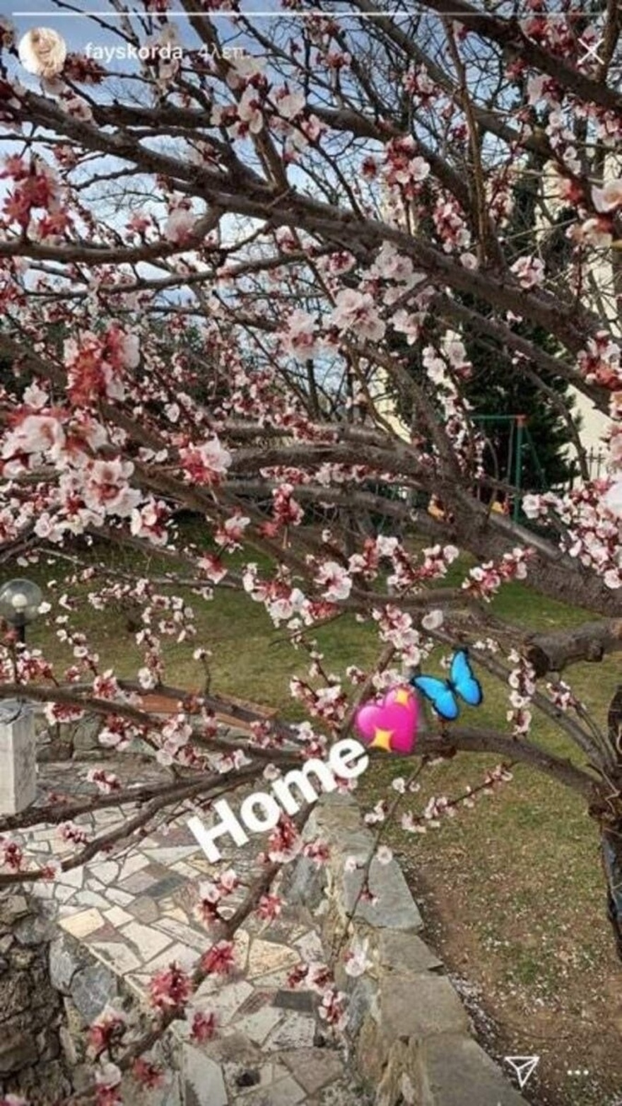 Κούνια για τα εγγόνια, ξύλινα παραθυράκια: Αυτό είναι το σπίτι που μεγάλωσε η Φαίη στο Κιλκίς