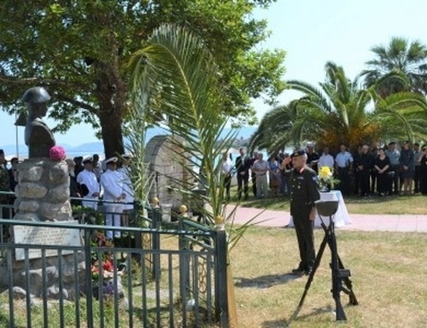 Του ανδρειωμένου ο θάνατος, θάνατος δεν λογιέται: Τιμήθηκε η μνήμη του στρατιώτη Ραχούτη, που θυσιάστηκε για να σώσει ένα μωρό