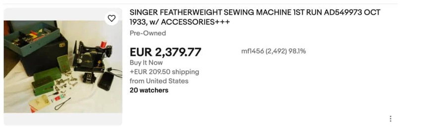 Έχετε στο σπίτι ραπτομηχανή Singer; – Έχει συλλεκτική αξία!