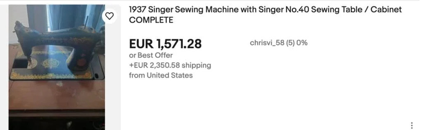 Έχετε στο σπίτι ραπτομηχανή Singer; – Έχει συλλεκτική αξία!