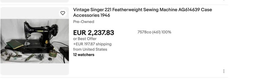 Έχετε στο σπίτι ραπτομηχανή Singer; – Έχει συλλεκτική αξία!