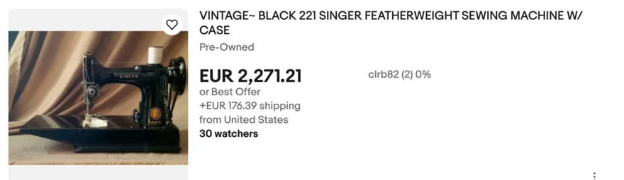 Έχετε στο σπίτι ραπτομηχανή Singer; – Έχει συλλεκτική αξία!