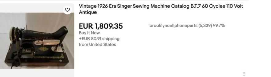 Έχετε στο σπίτι ραπτομηχανή Singer; – Έχει συλλεκτική αξία!
