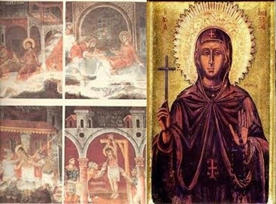 «Είμαι η Αγία Αναστασία η Φαρμακολύτρια. Σε έσωσα γιατί μου το ζήτησε η Παναγία»