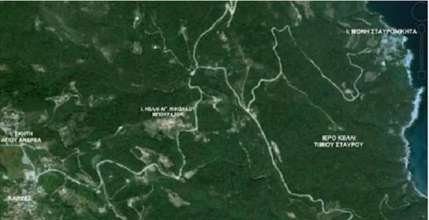 Το αγıασμένο κελί του Αγίου Παϊσίου στον Τίμιο Σταυρό