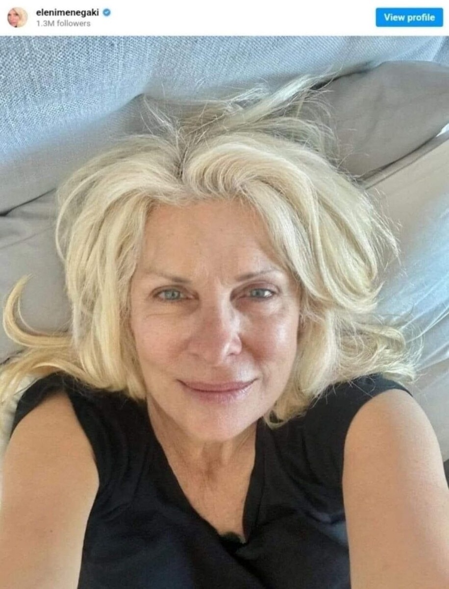 Η τεχνητή νοημοσύνη «μίλησε» – Έτσι θα είναι η Ελένη Μενεγάκη στα 80 της χρόνια