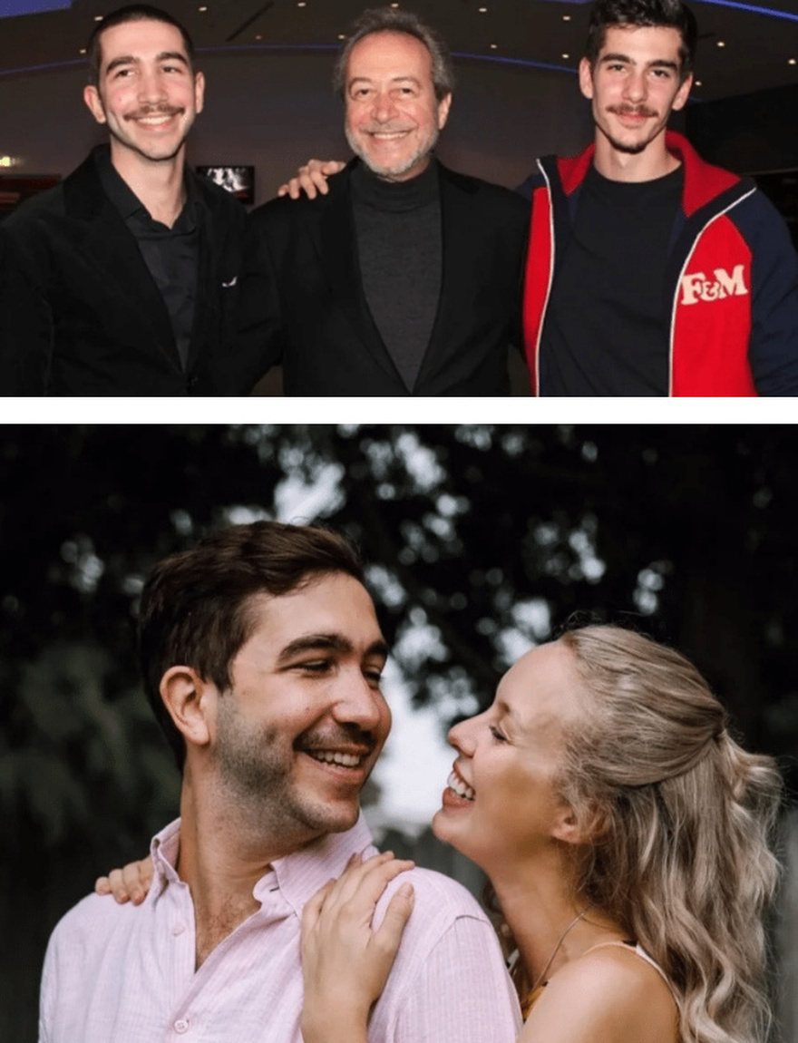 Σωστά μοντέλα: Οι 2 κοúκλοι γιοι του Γρηγόρη Βαλτινού & η δnμοσιογράφος σύζυγος που ζουν μακριά από τα φώτα