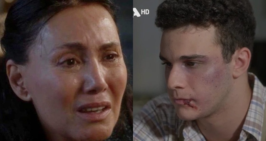 Άγιος Έρωτας: Βλέπει τον Αργύρη μέσα στα αίματα και καταρρέει