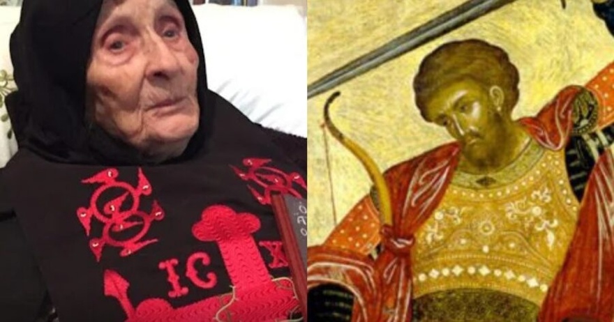 Γερόντισσα Γαλακτία: «Ο αϊ Γιώργης έχει μεγάλη δύναμη και όπου του φωνάζουνε πάει… Τρέχει συνέχεια…»