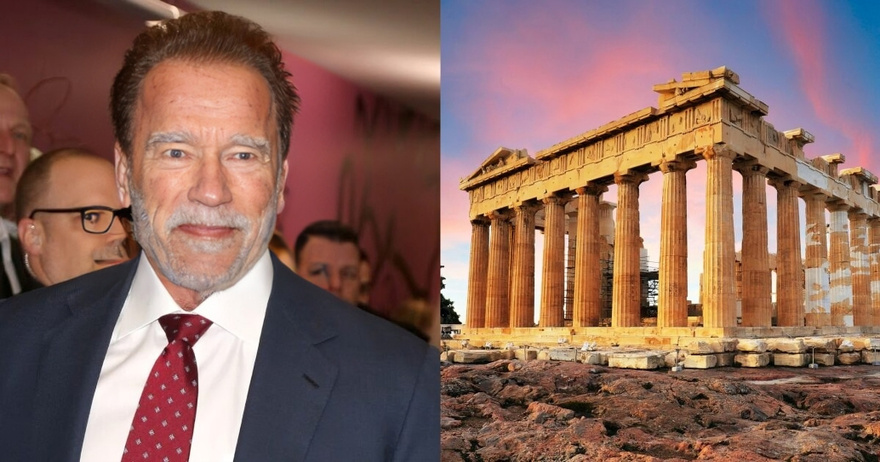 Άρνολντ Σβαρτσενέγκερ: «Θα ήθελα να ήμουν έστω και μια μύγα στην αρχαία Ελλάδα, όταν έχτιζαν την Ακρόπολη»