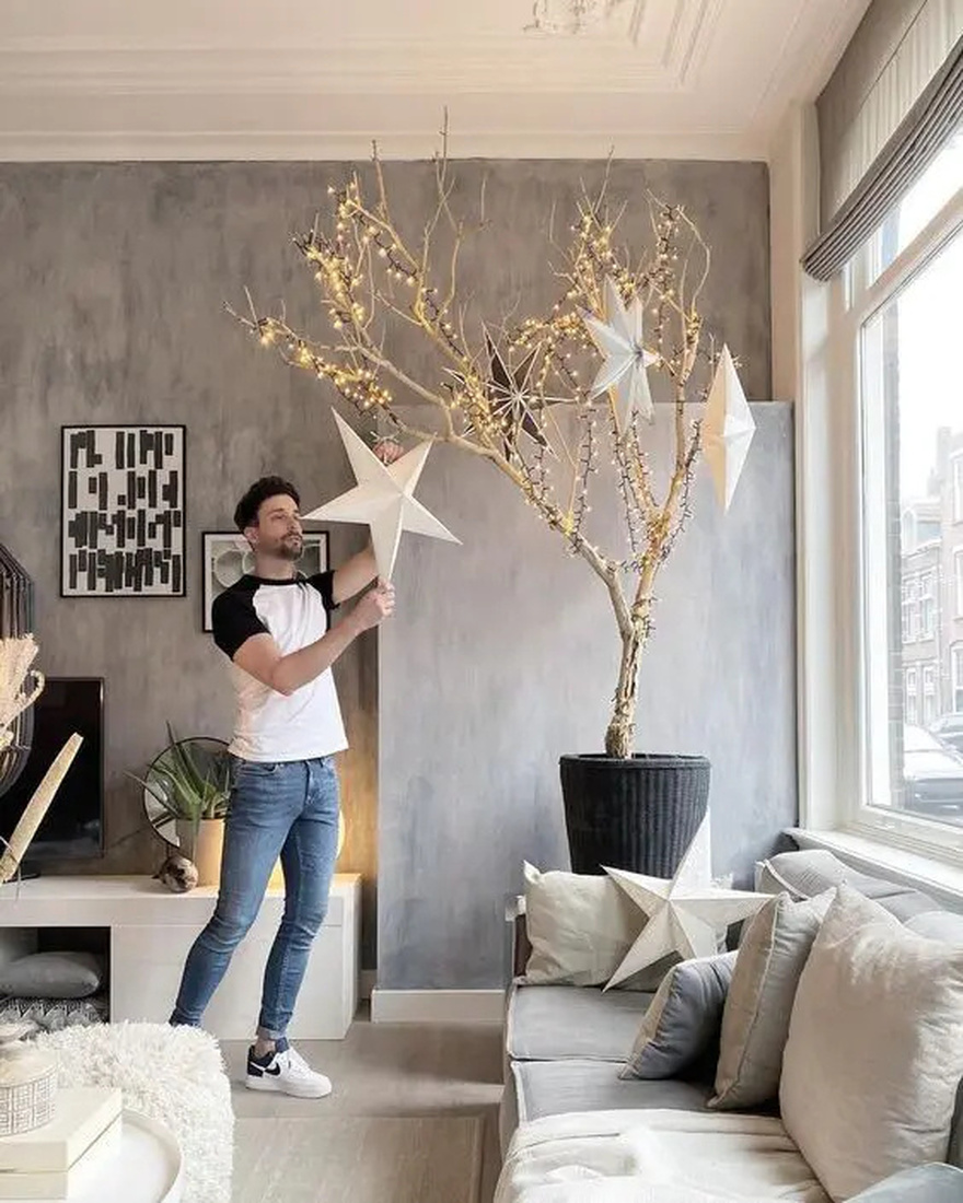 Δεν θες να στολίσεις δέντρο; Κανένα πρόβλημα: 60 εναλλακτικές ιδέες για να διακοσμήσεις το σπίτι σου