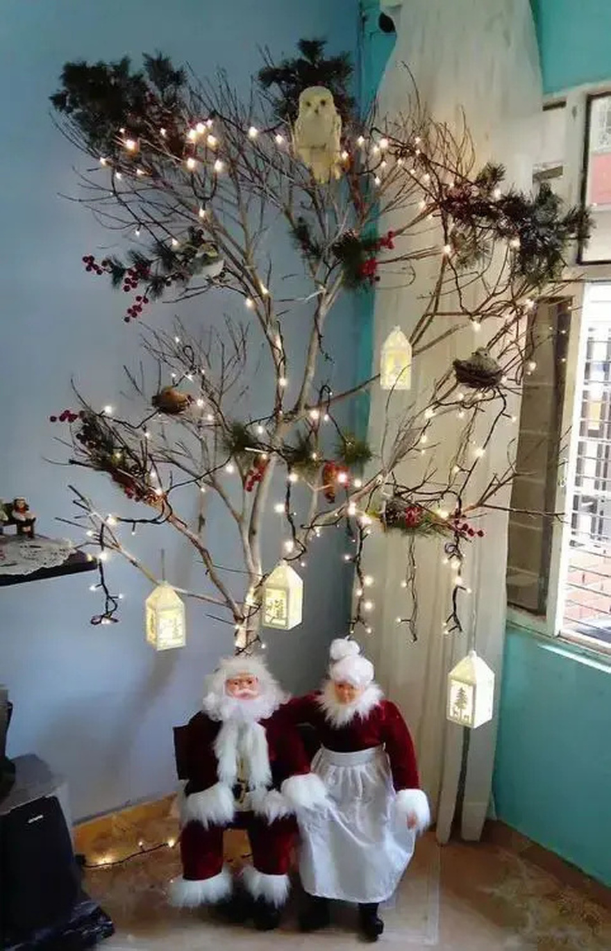 Δεν θες να στολίσεις δέντρο; Κανένα πρόβλημα: 60 εναλλακτικές ιδέες για να διακοσμήσεις το σπίτι σου