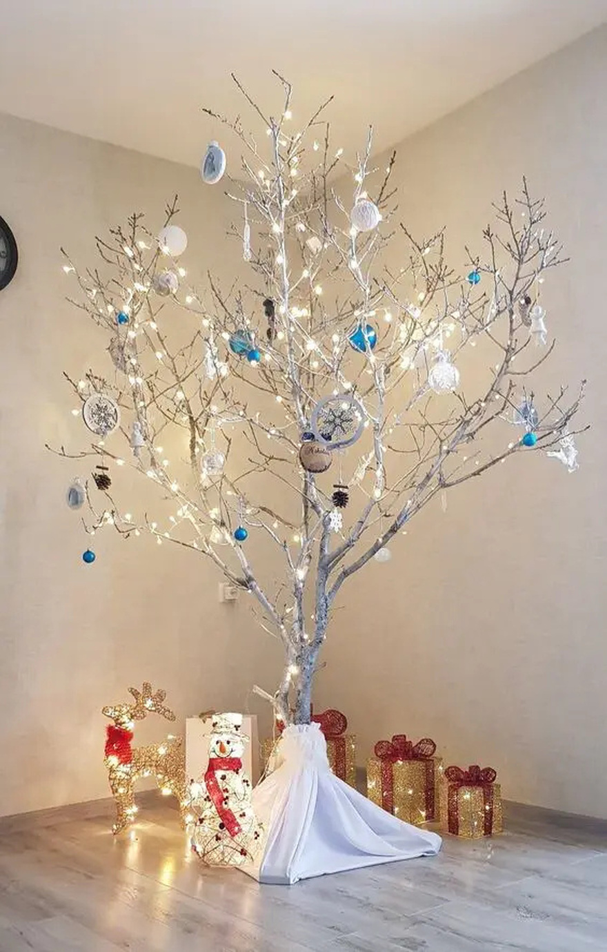 Δεν θες να στολίσεις δέντρο; Κανένα πρόβλημα: 60 εναλλακτικές ιδέες για να διακοσμήσεις το σπίτι σου