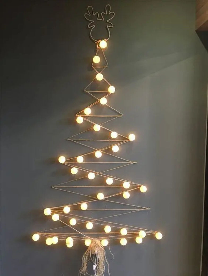 Δεν θες να στολίσεις δέντρο; Κανένα πρόβλημα: 60 εναλλακτικές ιδέες για να διακοσμήσεις το σπίτι σου