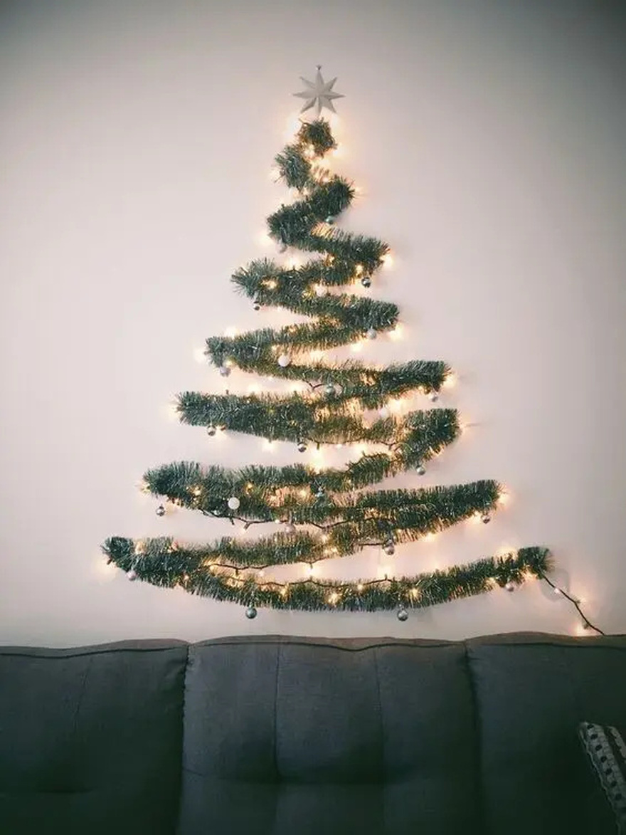 Δεν θες να στολίσεις δέντρο; Κανένα πρόβλημα: 60 εναλλακτικές ιδέες για να διακοσμήσεις το σπίτι σου