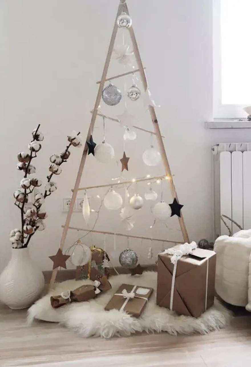 Δεν θες να στολίσεις δέντρο; Κανένα πρόβλημα: 60 εναλλακτικές ιδέες για να διακοσμήσεις το σπίτι σου