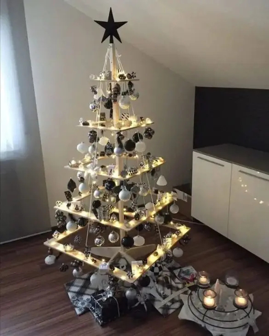 Δεν θες να στολίσεις δέντρο; Κανένα πρόβλημα: 60 εναλλακτικές ιδέες για να διακοσμήσεις το σπίτι σου