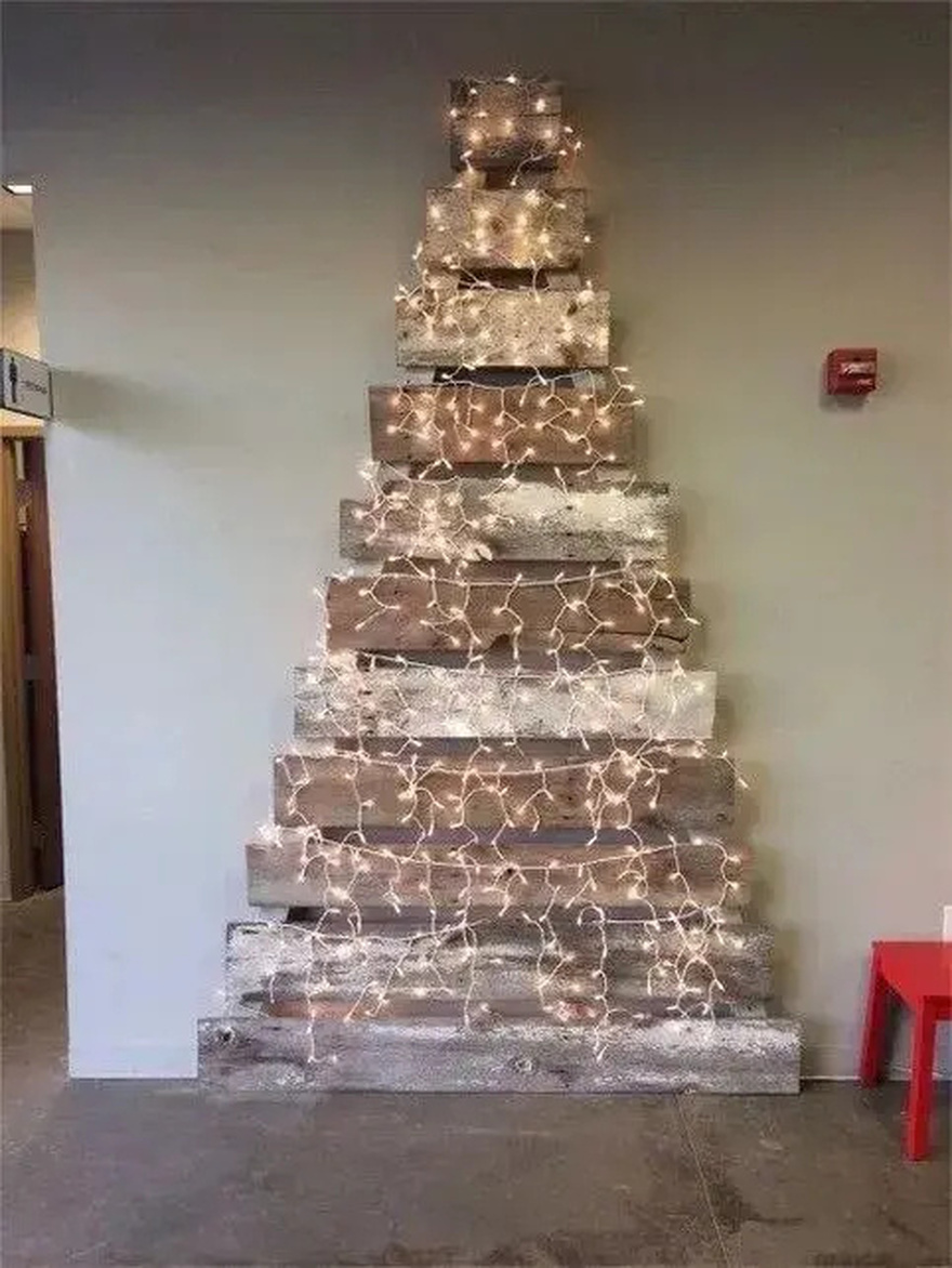 Δεν θες να στολίσεις δέντρο; Κανένα πρόβλημα: 60 εναλλακτικές ιδέες για να διακοσμήσεις το σπίτι σου
