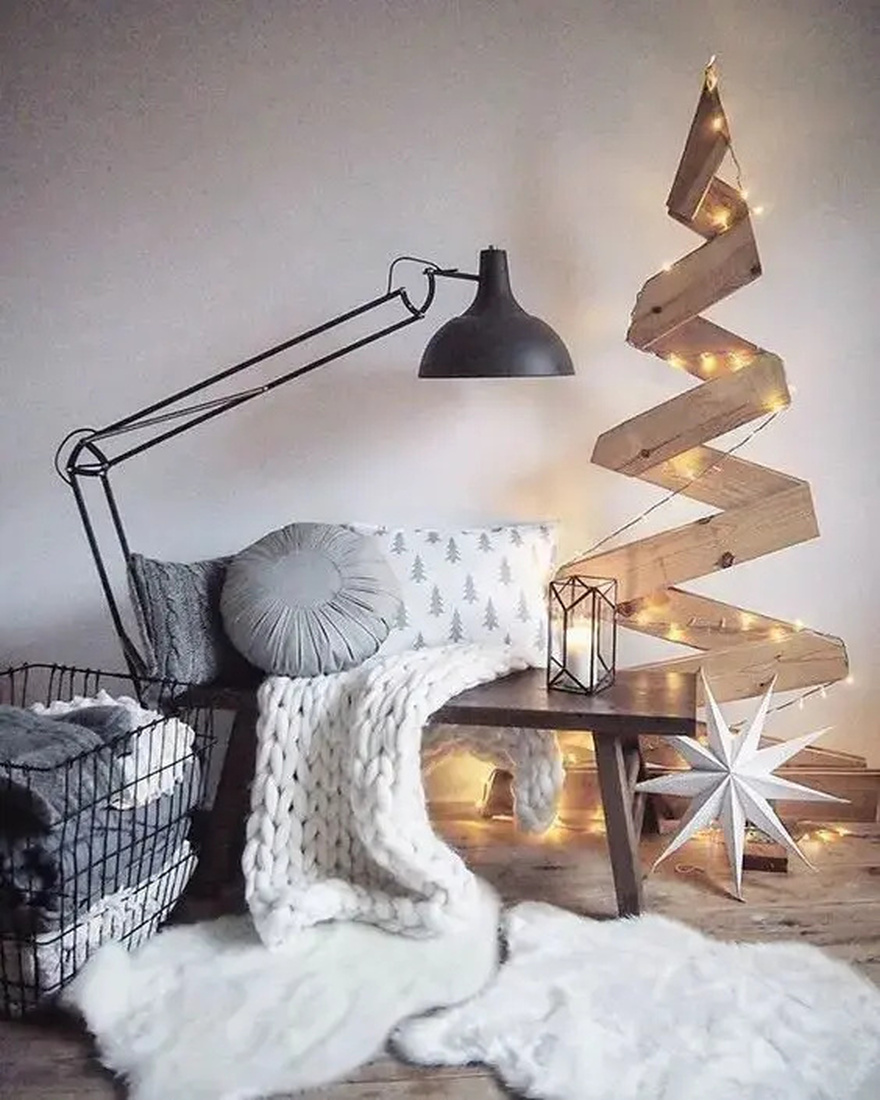 Δεν θες να στολίσεις δέντρο; Κανένα πρόβλημα: 60 εναλλακτικές ιδέες για να διακοσμήσεις το σπίτι σου