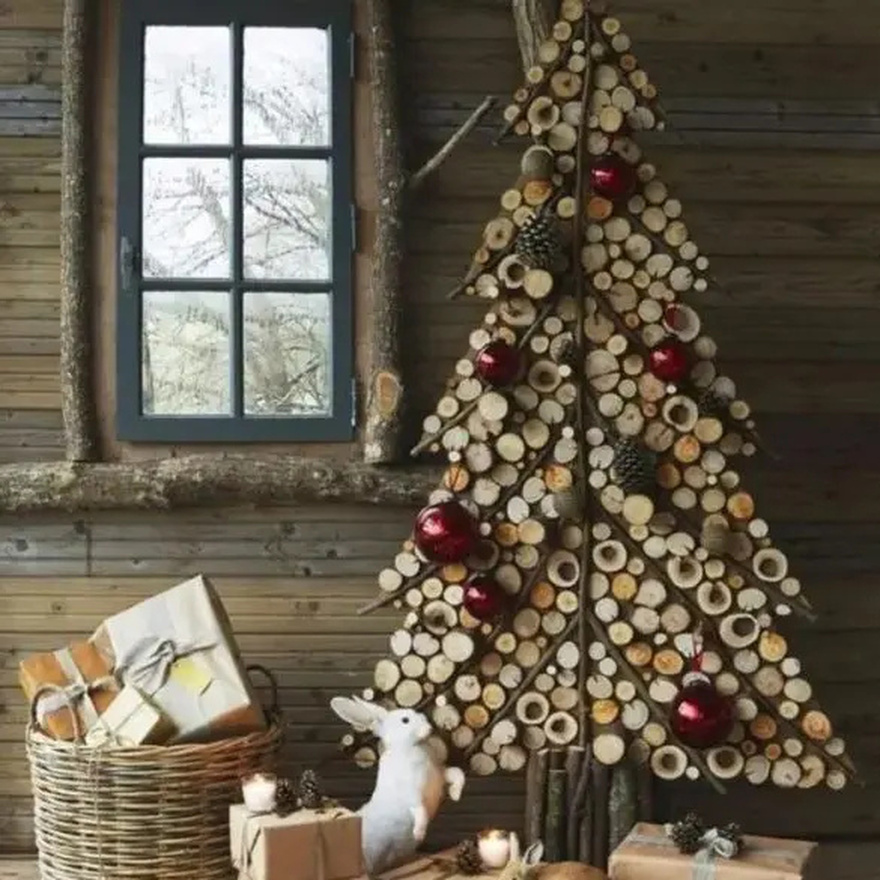 Δεν θες να στολίσεις δέντρο; Κανένα πρόβλημα: 60 εναλλακτικές ιδέες για να διακοσμήσεις το σπίτι σου