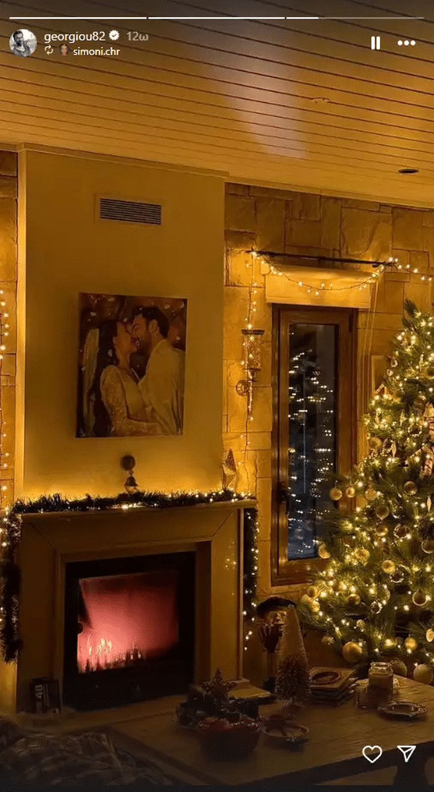 Τα πιο χαρούμενα Χριστούγεννα της ζωής τους: Τρισευτυχισμένοι Αντρέας Γεωργίου – Σιμώνη Χριστοδούλου, 3 μήνες μετά τον γάμο