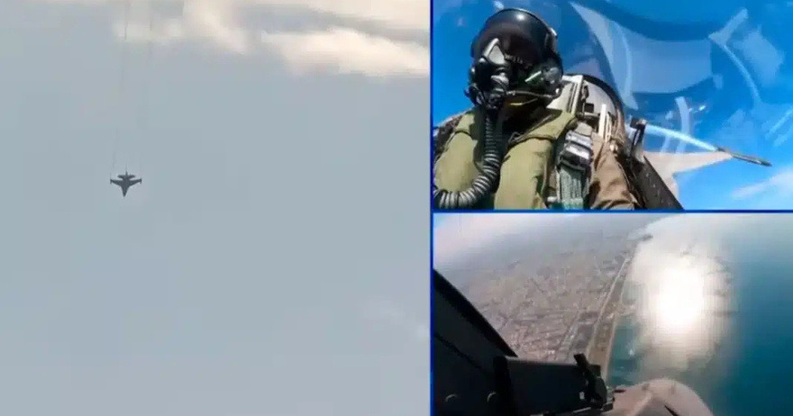 Συγκίνησε ο πιλότος της ομάδας Ζευς στη Θεσσαλονίκη: Τιμάμε αυτούς που ύψωσαν το όχι και πέταξαν πάνω από τον φόβο