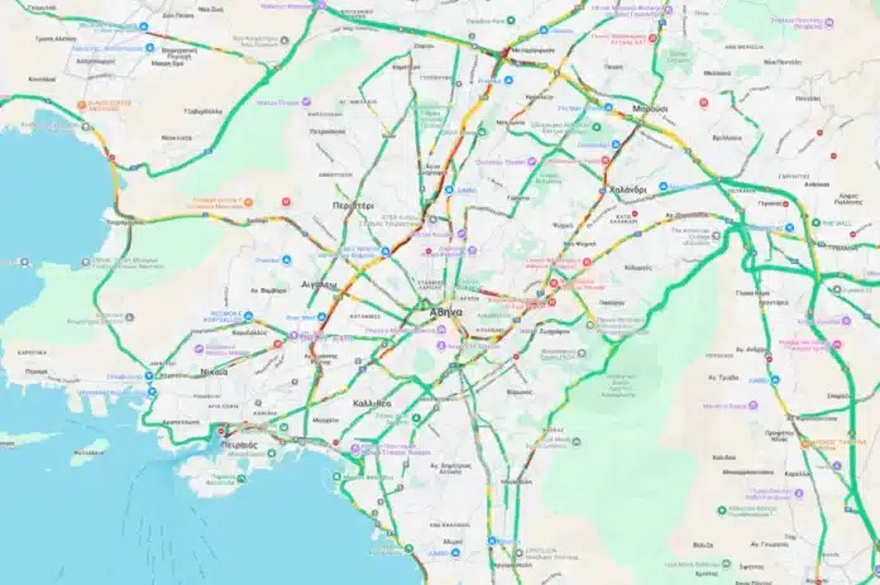 Αυτές είναι οι 9 περιοχές της Αττικής που θα χτυπηθούν τις επόμενες ώρες από την κακοκαιρία