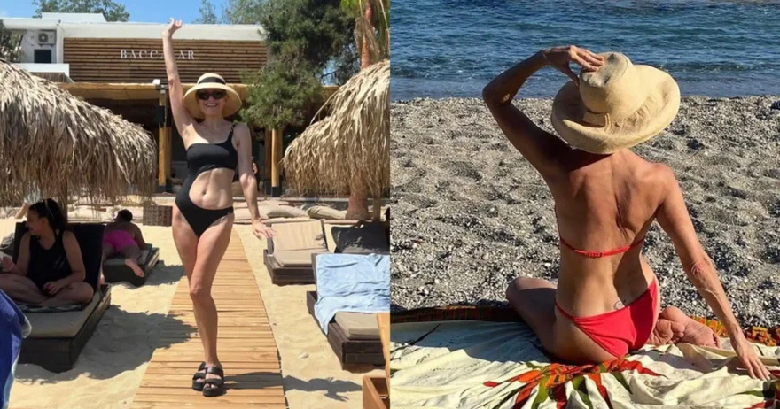 Ειναι 57 χρονών, είναι Ελληνίδα γυναικάρα που έχει σώμα αγάλματος και βάζει κάτω 20αρες για «πρωινό»
