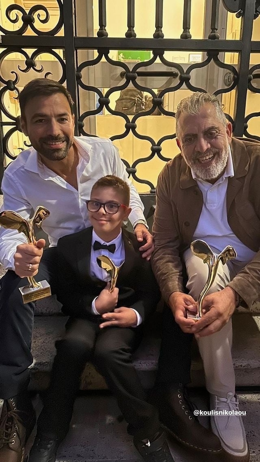 Γεωργίου-Νικολάου: Πήραν βραβείο στο Βατικανό για τον μικρό Αντρέα του Famagusta – Πώς το γιόρτασε το γλυκό αγοράκι