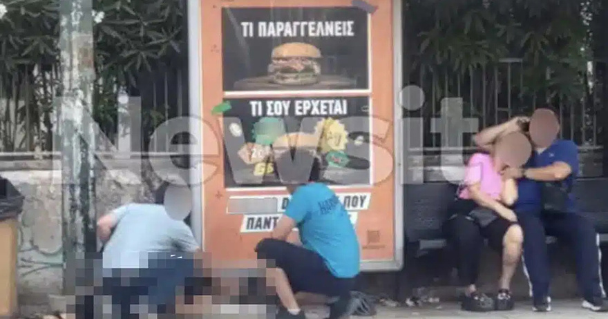 Χαλάνδρι: Αυτοκίνητο έπεσε σε στάση λεωφορείου παρασύροντας τρία άτομα – Στο νοσοκομείο και ο οδηγός