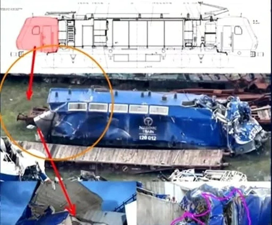 Τέμπη: Αποκαλυπτικές φωτογραφίες από τις αμαξοστοιχίες ρίχνουν «φως» στο μυστήριο με την πυρόσφαιρα