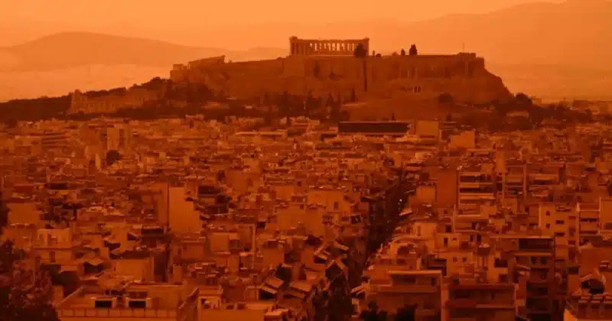 Αφρικανική σκόνη «πνίγει» την Αθήνα: Πώς να προστατευτείτε