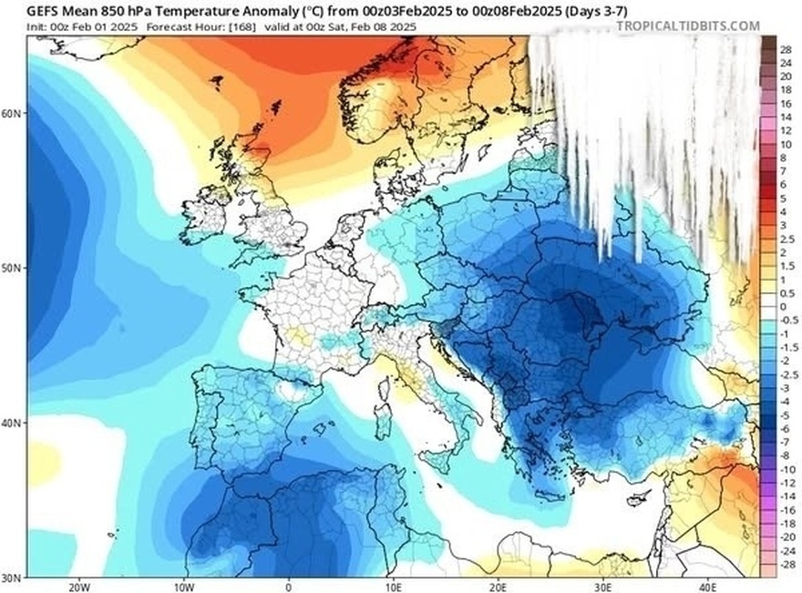 Αλλάζει ραγδαία ο Καιρός: Το Vortex έσπασε – Έρχεται στην Ελλάδα αυτό που “έτρεμαν” οι μετεωρολόγοι