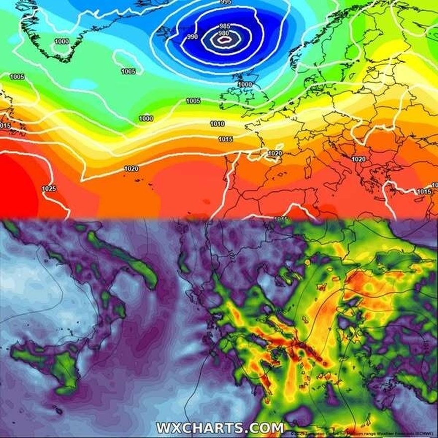 Αυτό που θα συμβεί το τριήμερο του Αγίου Πνεύματος… «Μίλησαν» υα προγνωστικά μοντέλα, «κλείδωσε» ο καιρός, ολική ανατροπή