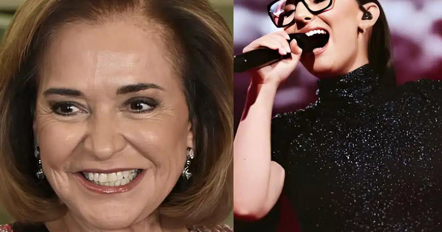 Ντόρα Μπακογιάννη: «Βέβαια είδα την Eurovision, θέλω την πρώτη θέση για την Κλαυδία»