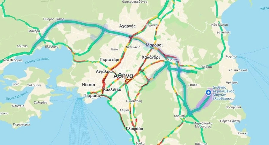 Χάος στην Αττική Οδό από τροχαίο – Καθυστερήσεις