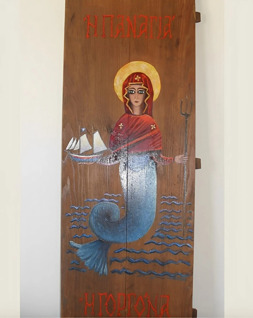 Η Παναγιά Γοργόνα: Μια σπάνια απεικόνιση της Θεομήτορος που ελάχιστοι γνωρίζουν