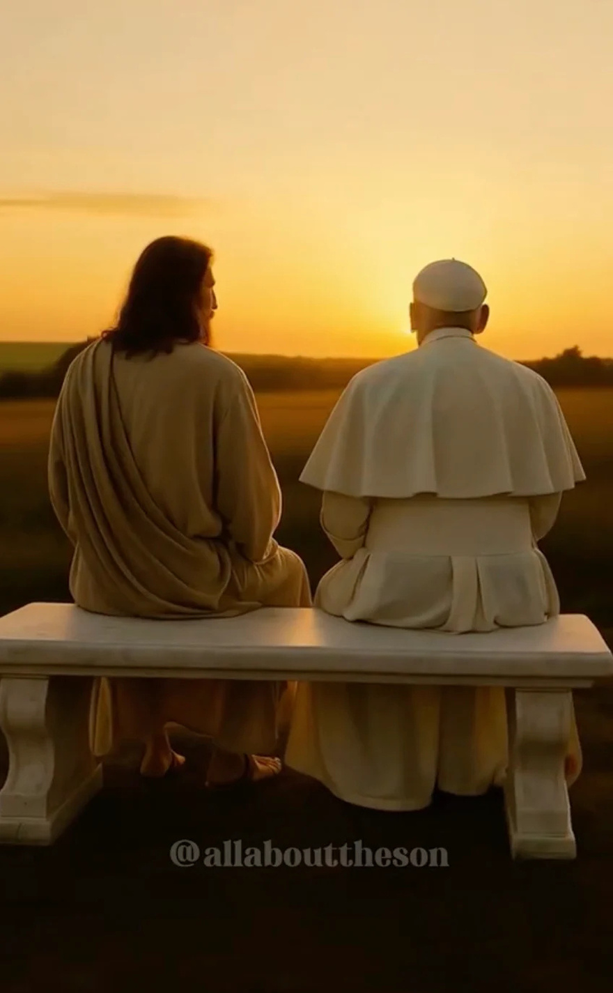 Η τεχνητή νοημοσύνη δείχνει την… πρώτη μέρα στον Παράδεισο του Πάπα Φραγκίσκου