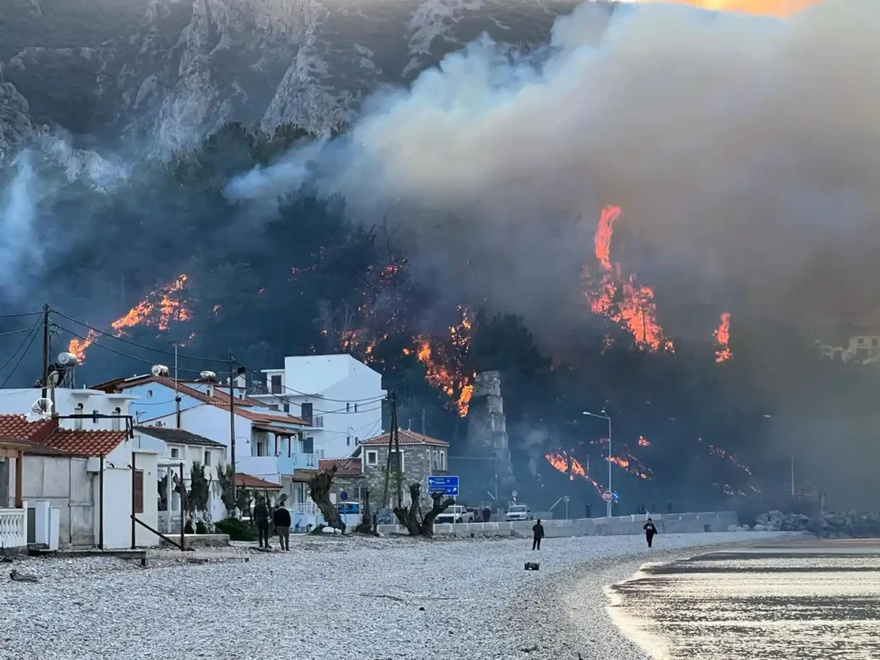 Φωτιά τώρα σε ελληνικό νησί: Καίγεται δασική έκταση – Μεγάλη επιχείρηση της πυροσβεστικής