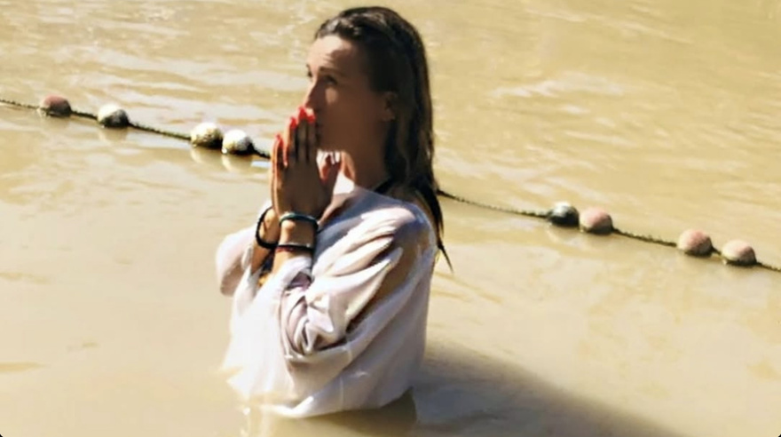 Ελληνίδα Ολυμπιονίκης βαπτίστηκε στον Ιορδάνη ποταμό: Το όνομα που πήρε και συγκλονιστική στιγμή στον Πανάγιο Τάφο