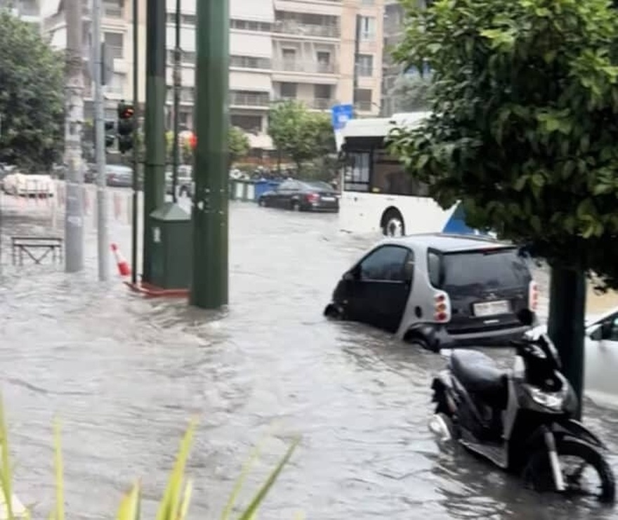 Όχι δεν είναι στην Βενετία είναι στην Ελλάδα – Πλημμύρισε πασίγνωστη περιοχή της χώρας