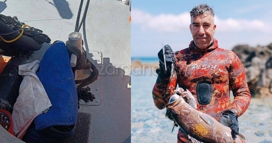 Θρήνος στην Κρήτη: 43χρονος ψαροντουφεκάς βιντεοσκόπησε το θάνατό του