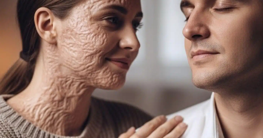 Παντρεύτηκα έναν τυφλό άντρα γιατί πίστευα ότι δεν θα μπορούσε να δει τις ουλές μου αλλά τη νύχτα του γάμου μας, μου ψιθύρισε κάτι που πάγωσε την ψυχή μου