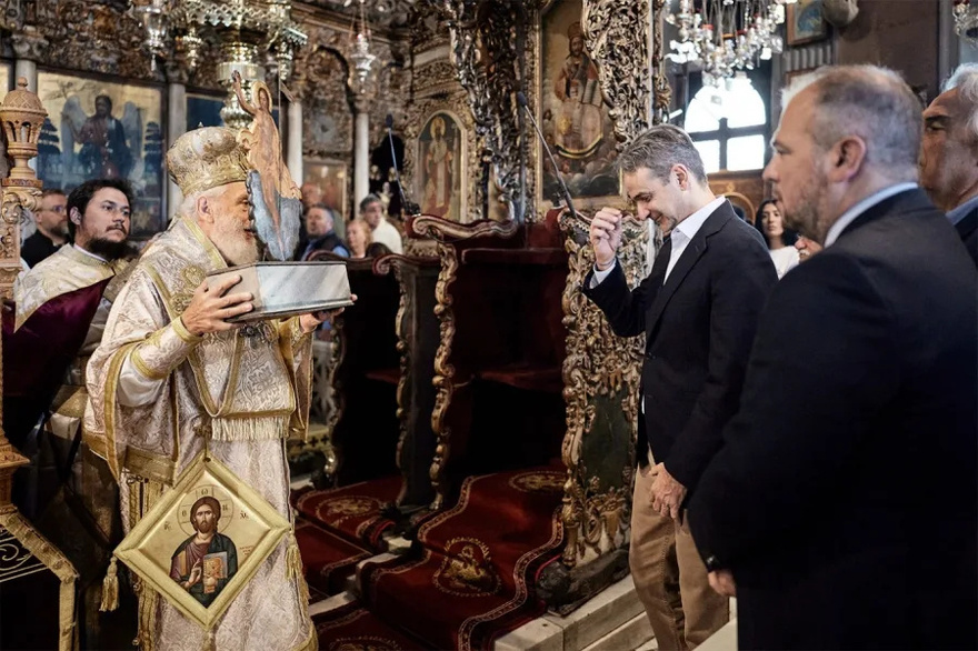 Κυριάκος Μητσοτάκης: Στην Τήνο ο πρωθυπουργός για την Πρώτη Ανάσταση