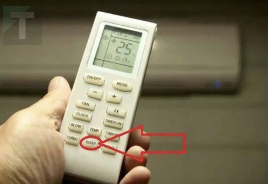 Το τηλεχειριστήριο του κλιματιστικού διαθέτει ένα μικρό κουμπί: Το πάτημα και η χρήση του είναι σαν να βρίσκεις έναν θησαυρό