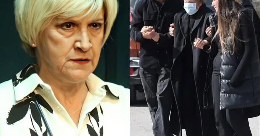 Θρήνος στην κηδεία της Καίτης Κωνσταντίνου – Την θάβουν δίπλα στον πατέρα της: Υποβασταζόμενη η μητέρα της – Συντετριμμένη η αδερφή της