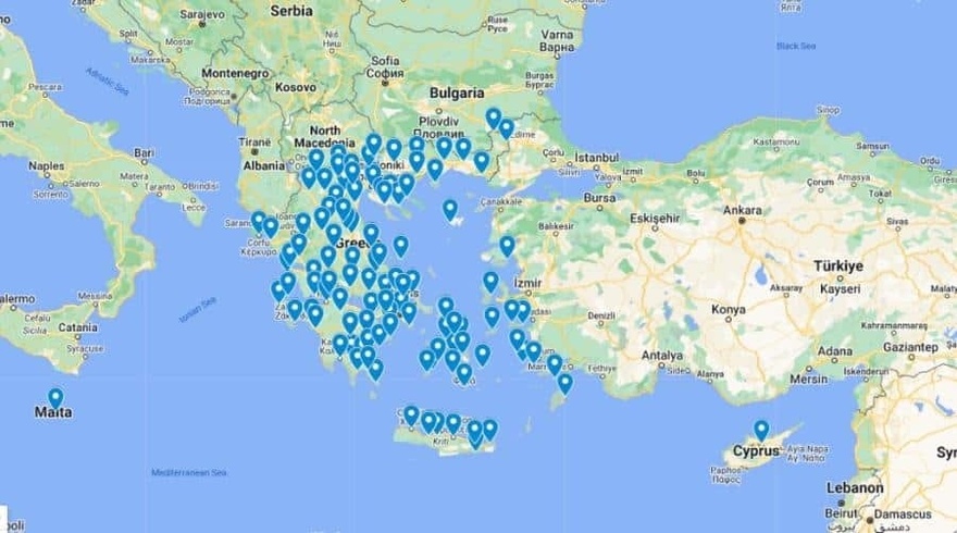 Τέμπη: Οργή από την Κρήτη μέχρι την Φινλαδία – Διαδραστικός χάρτης με τα σημεία των συγκεντρώσεων